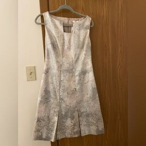 Never worn, Etcetera Metallic Sleeveless Dress.